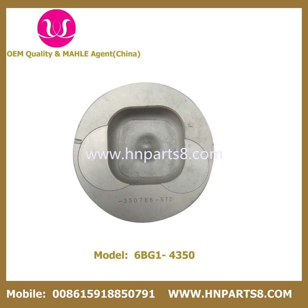 6bg1 6bg1t 1-12111-435-0 Piston for Isuzu Square Top Piston