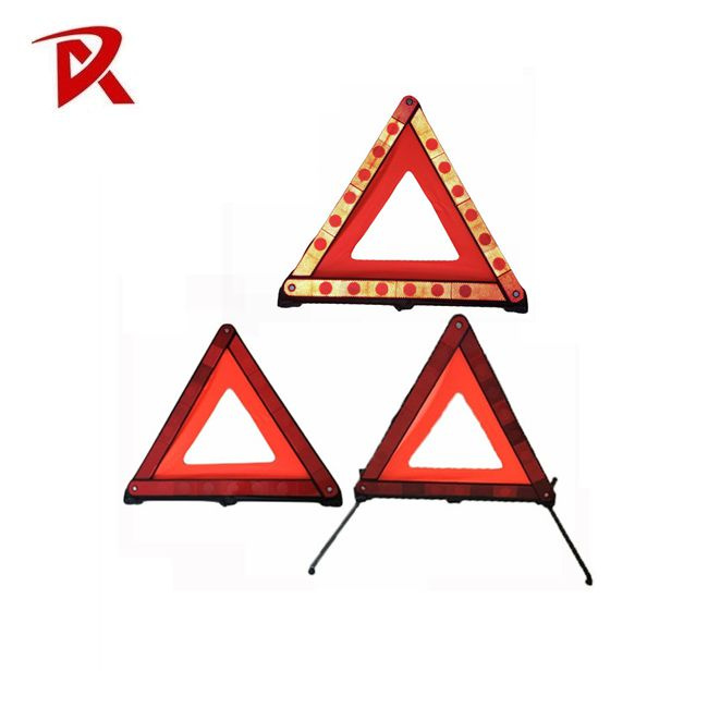 Reflective Safety LED Warning Triangle