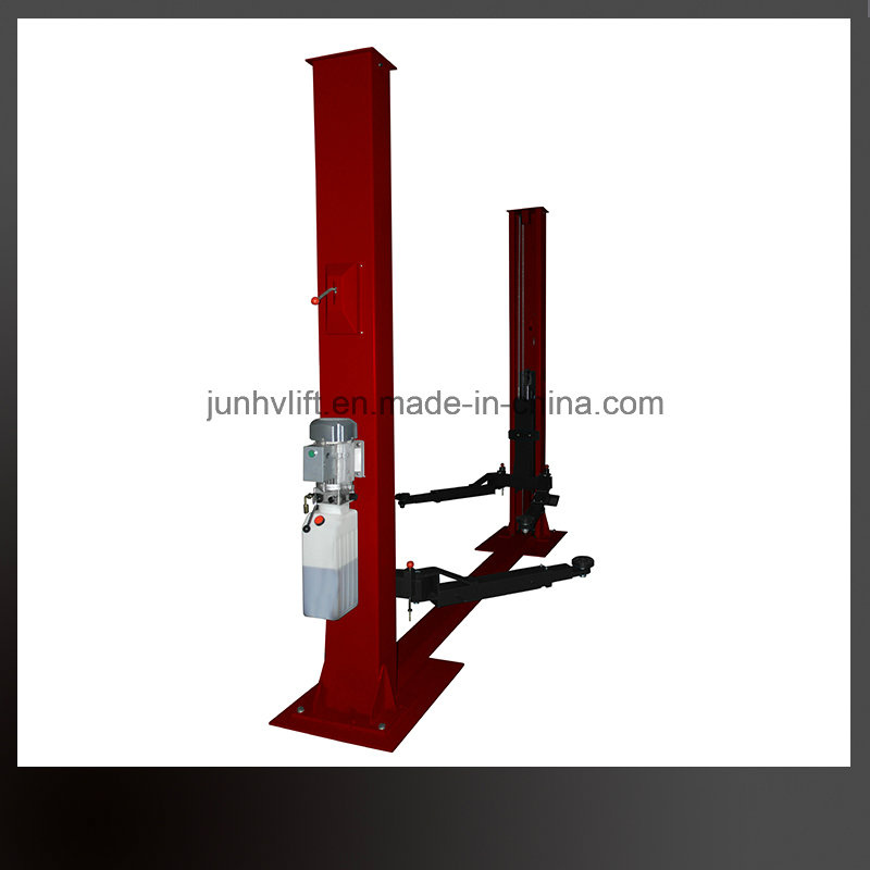 Manual Release Two Post Floorplate Adjustable Model Car Automotive Lift