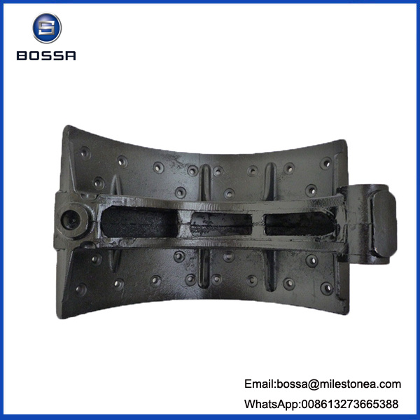 Truck Spare Parts Hino Brake Shoe Set Bonding