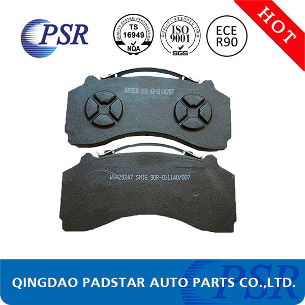 China Manufacturer High Performence Heavy Duty Truck Brake Pad for Mercedes-Benz