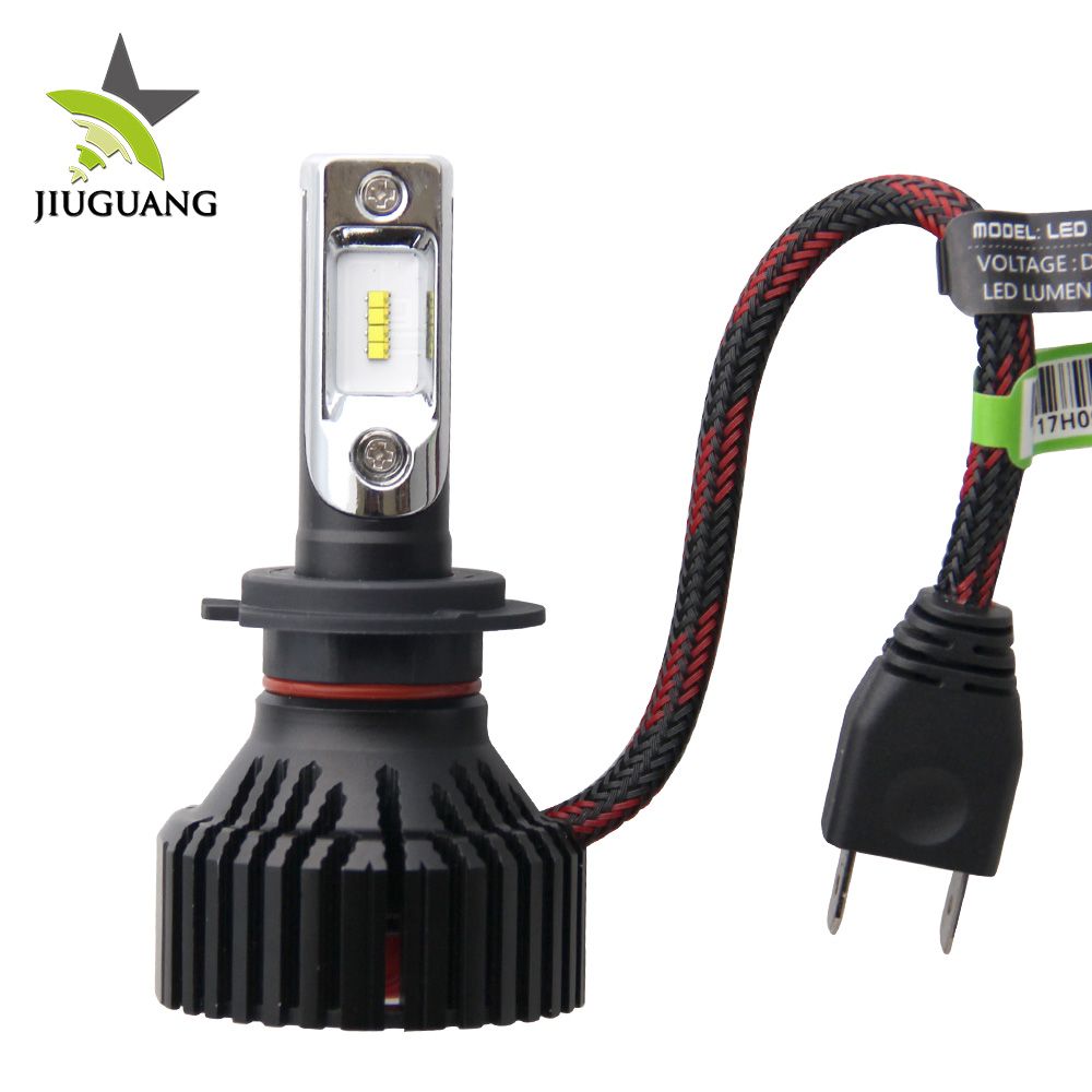 Super Bright Waterproof IP68 6500K H4 H7 H11 9012 9005 40W 8000lm Car LED Headlight Conversion Kit