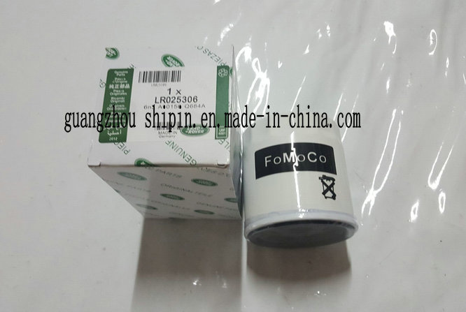Lr025306 Original Element China Auto Car Oil Filter for Land- Rover