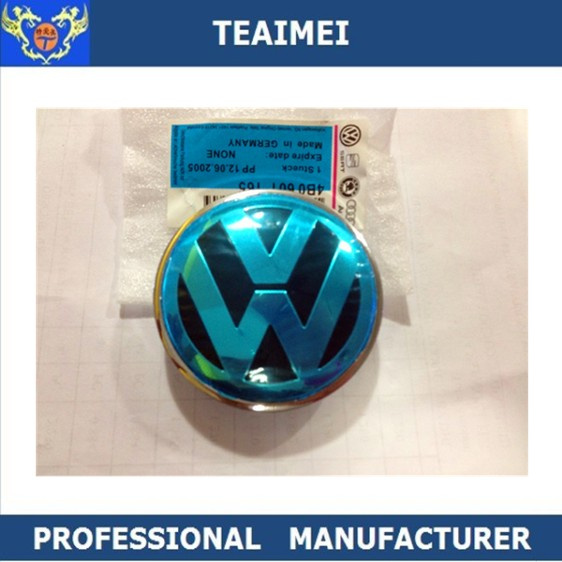 High Quality 4PC VW Car Logo Chrome Car Alloy Wheel Center Cap