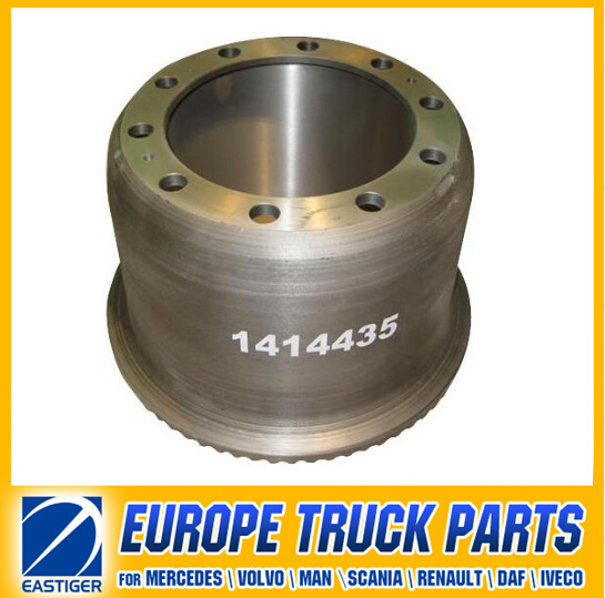 1414435 Brake Drum for Scania Auto Spare Parts