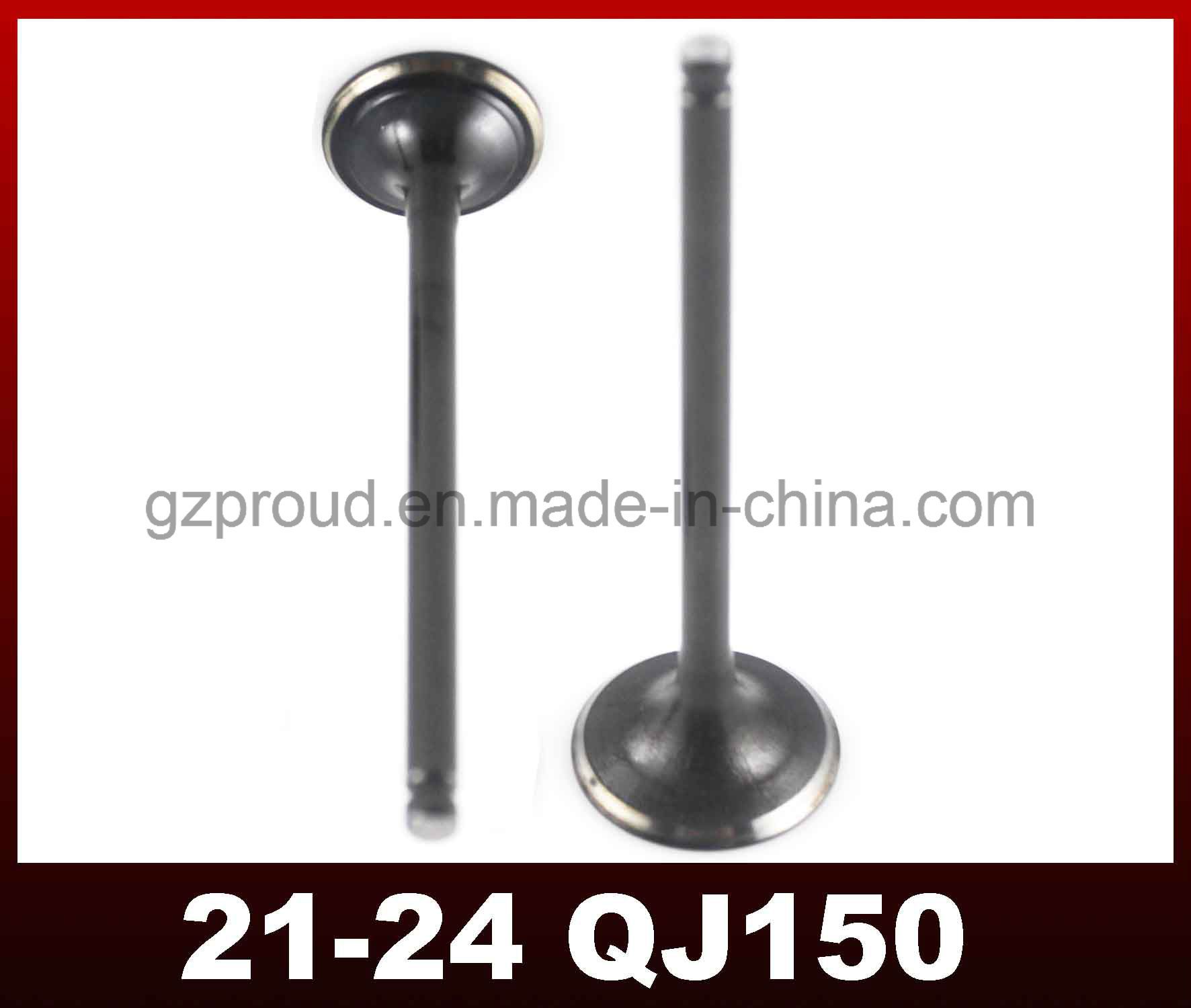 Qj150 Engine Valve High Quality Motorcycle Parts