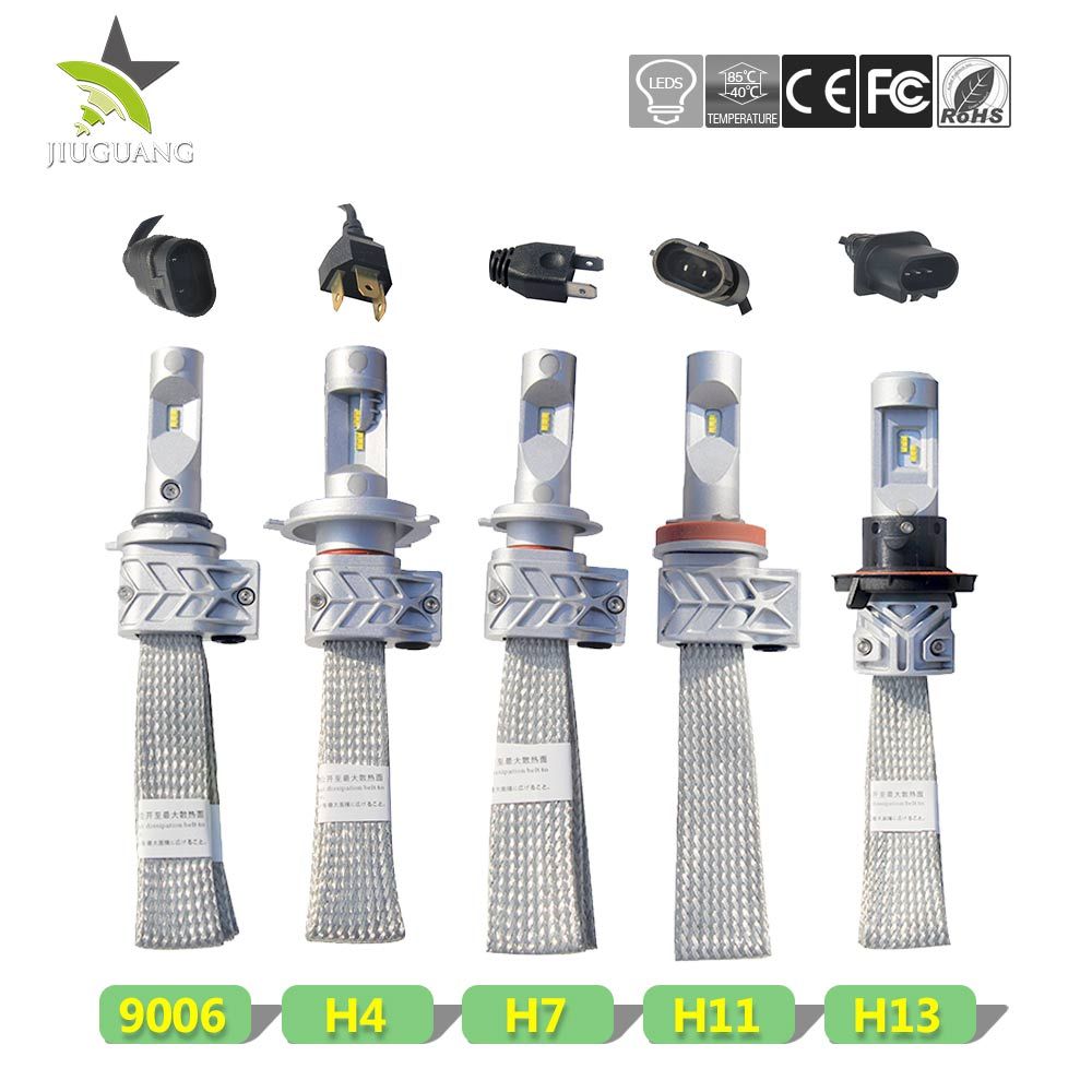Wholesale Super Bright 9004 9005 9006 Braided Copper H4 LED Headlight Bulb