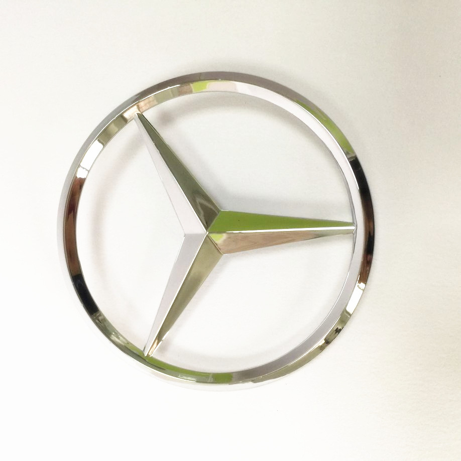 Benz Ml Class Chrome Star Trunk Emblem 90mm A1668170016