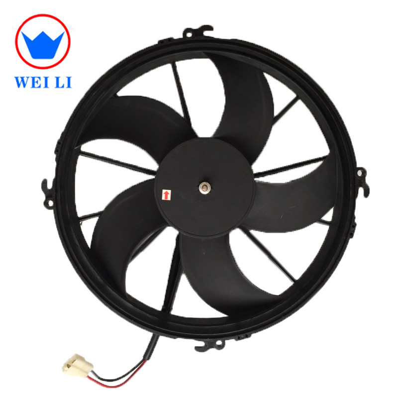 Auto Air Conditioner Condenser Fan, DC Condenser Fan, High Speed Condenser Fan