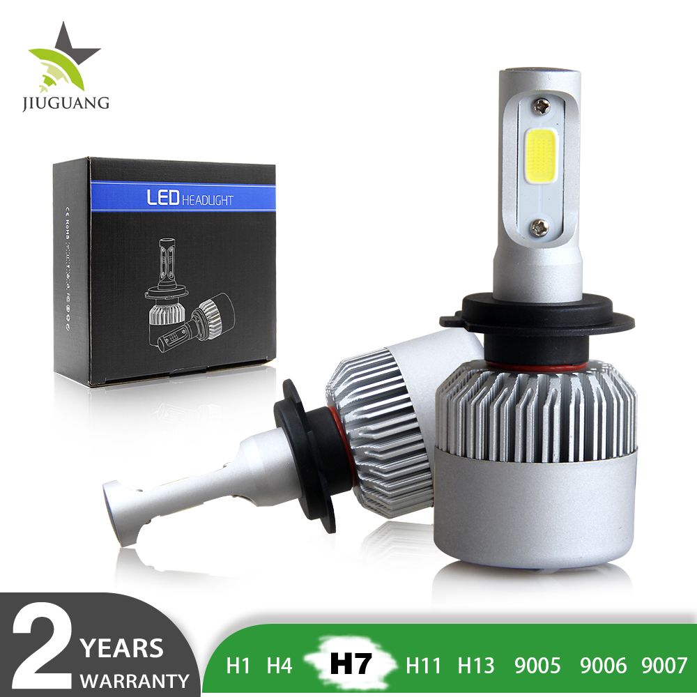 6500K H11 H13 H4 9005 9004 9007 40W Car 8000lm H7 LED Headlight