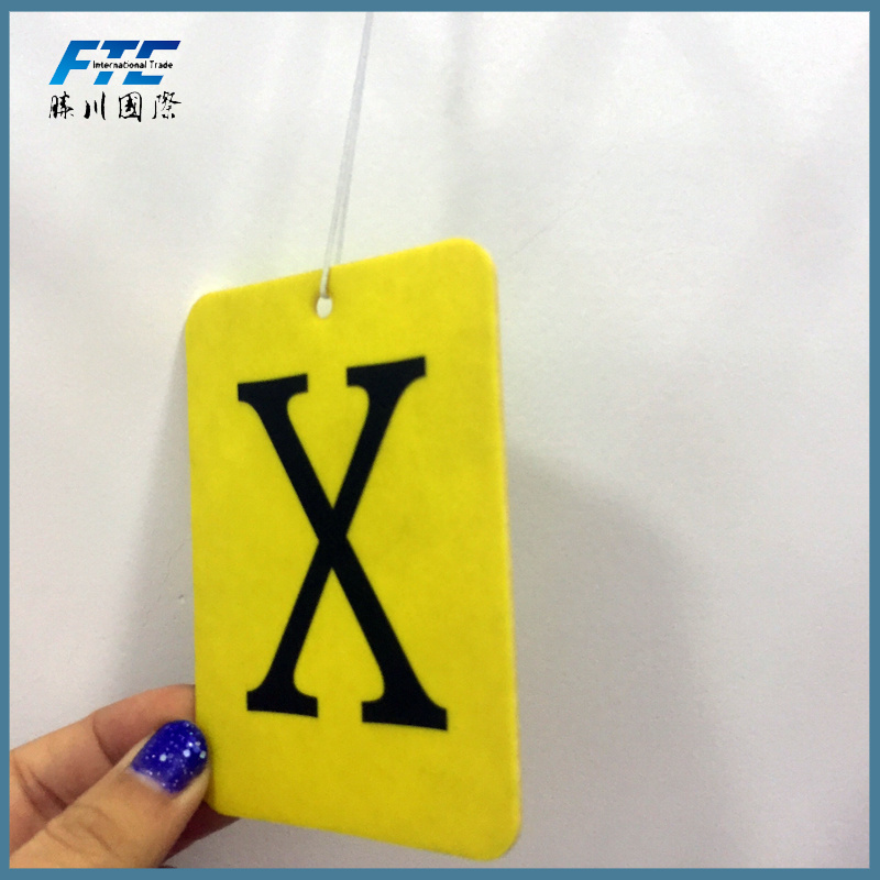 Top Quality Cheap Custom Hanging Paper Car Air Freshener