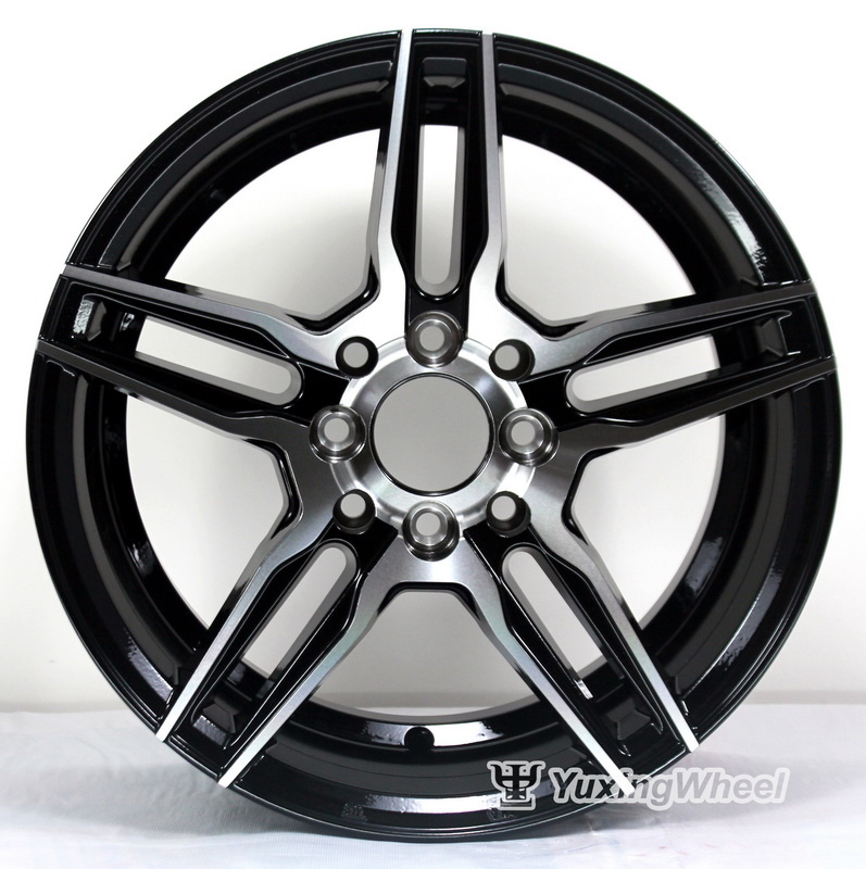 CB 73.1 Hot Selling 8 Holes Black Wheel Rims for Car