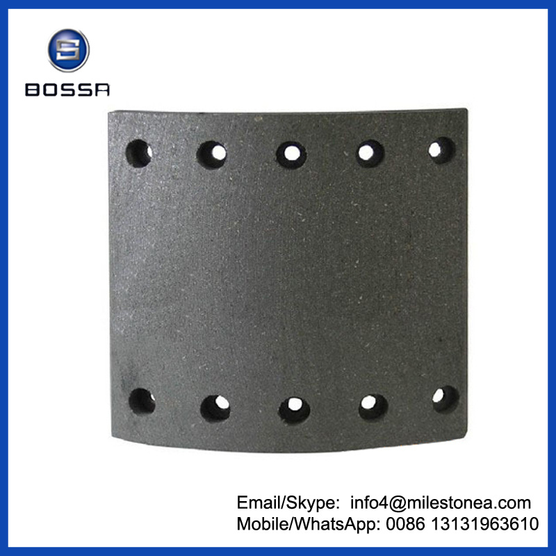 Brake Parts Truck Brake Shoe Lining for BPW