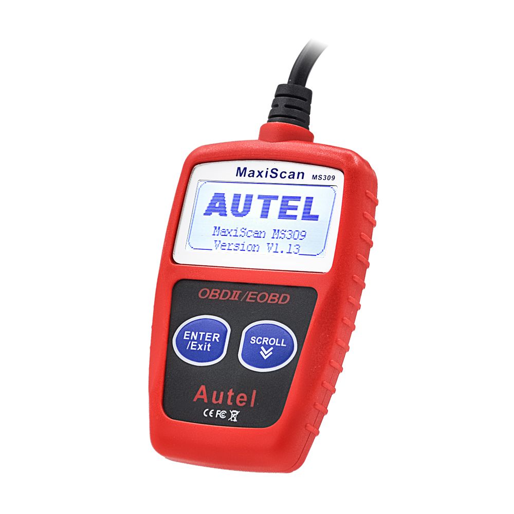 100% Original Maxiscan Ms309 OBD2 Obdii Scanner Code Reader Car Ms 309 Diagnostic-Tool