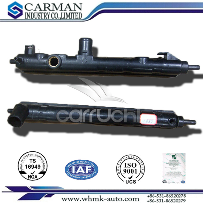 Plastic Car Radiator Tank for Deawoocielo up 269g Bottom 218g