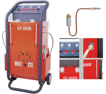 Air-Pressure Fuel System Intake Mainfold & Throttle Cleaning Machine (GF-666B)