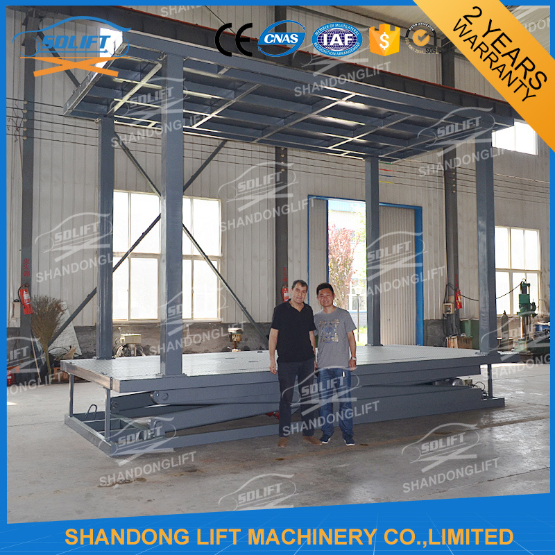 Auto Car Scissor Type Movable Platform Heavy Lifting Lift Crane