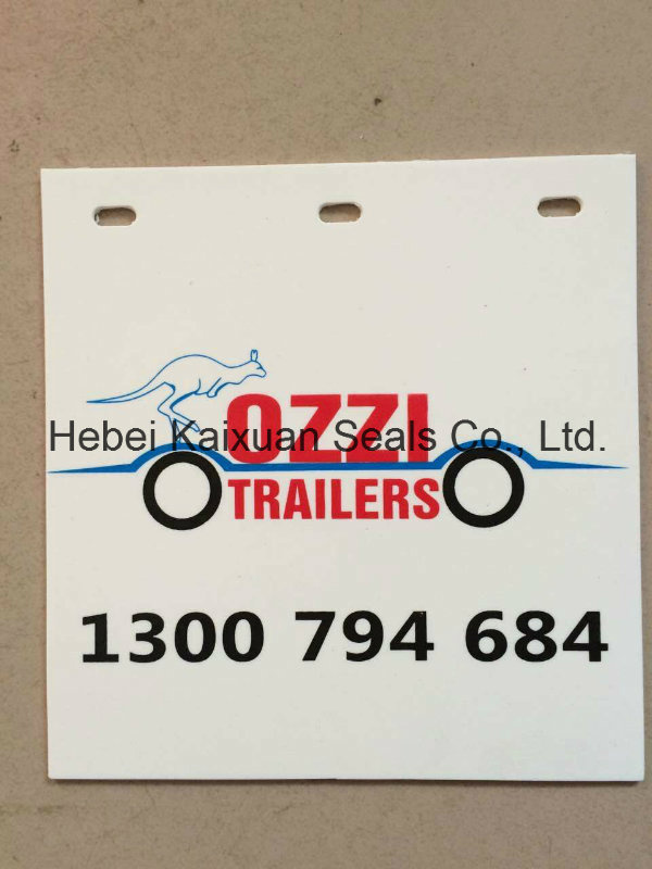 White Color Truck Mudguard/Plastic Trailer Mud Flap