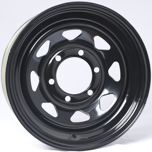 14X5.5 (6-139.7) Black Traierl Steel Wheel Rim