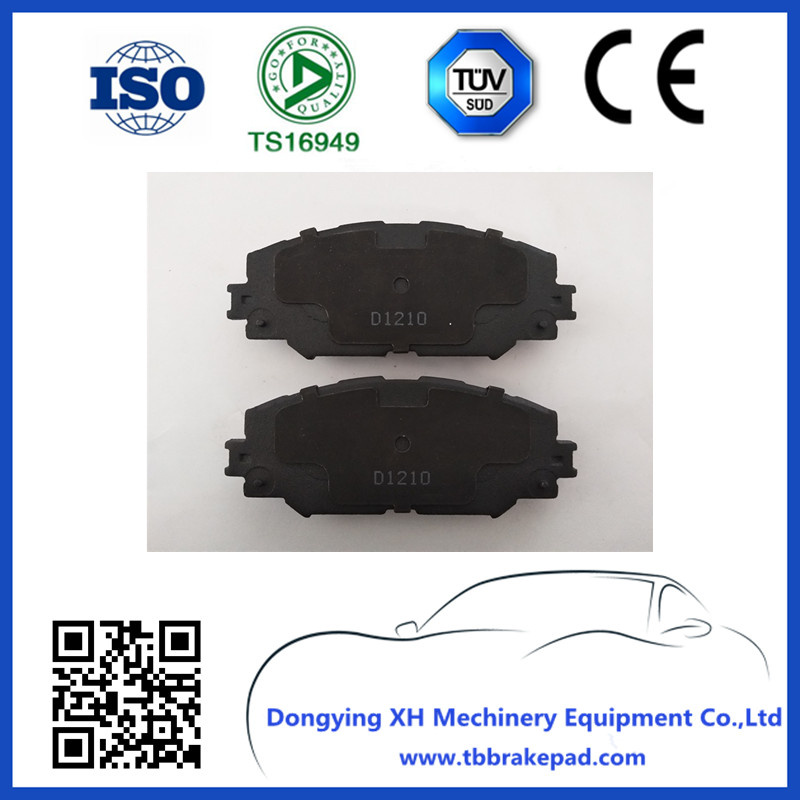High Quality Car Accessory Brake Parts Auto Brake Pads D1210