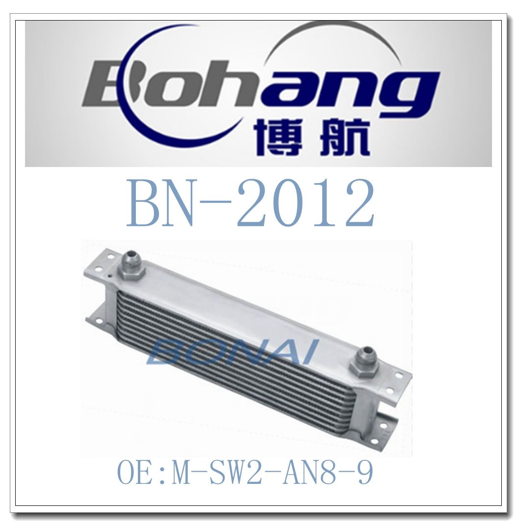 Aluminum Engine Auto Spare Parts Oil Cooler for Citroen/Hyundai Bn-2012 (M-SW2-AN8-9)