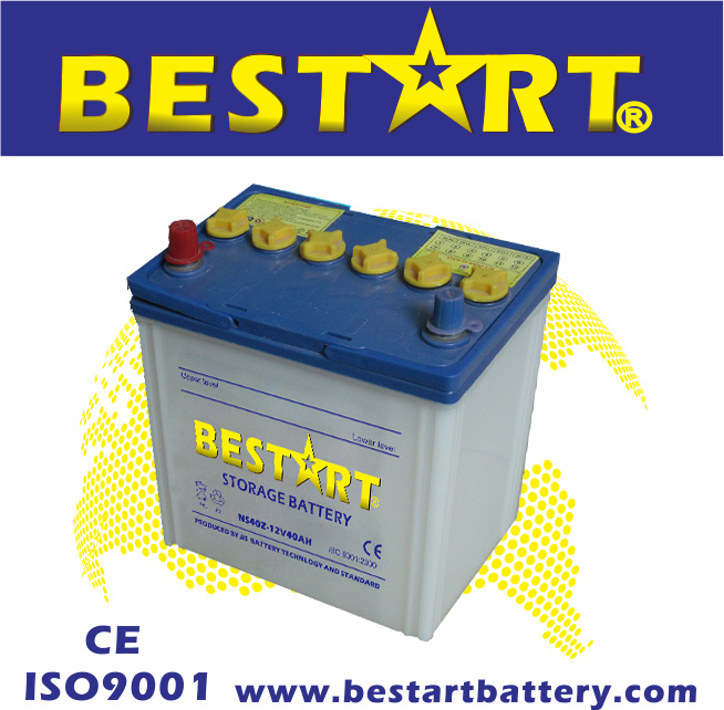Dry Charge Battery -12V35ah -Ns40z (S) /L (36B20R/L-NS40Z-N35)