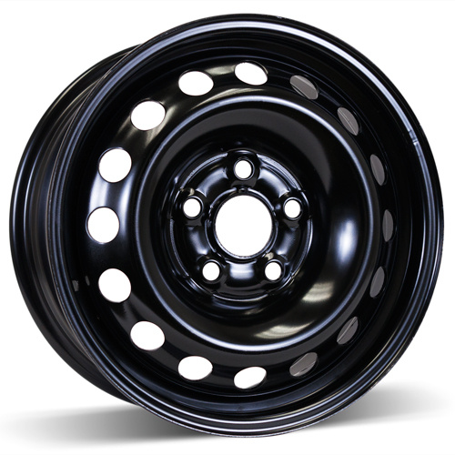 16X7 (5-120) Black Steel Winter Wheel