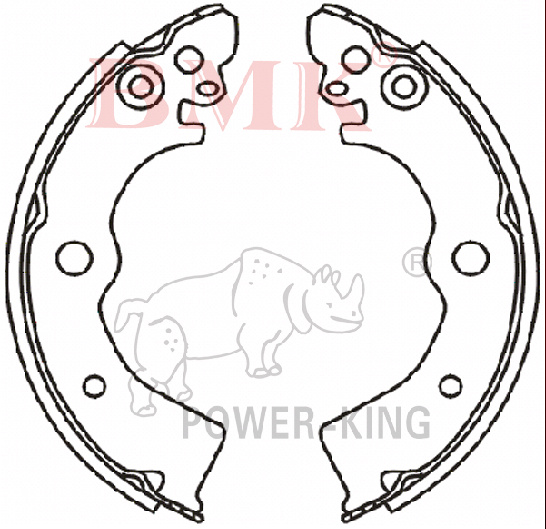 Brake Shoe (K1186) for Nissan