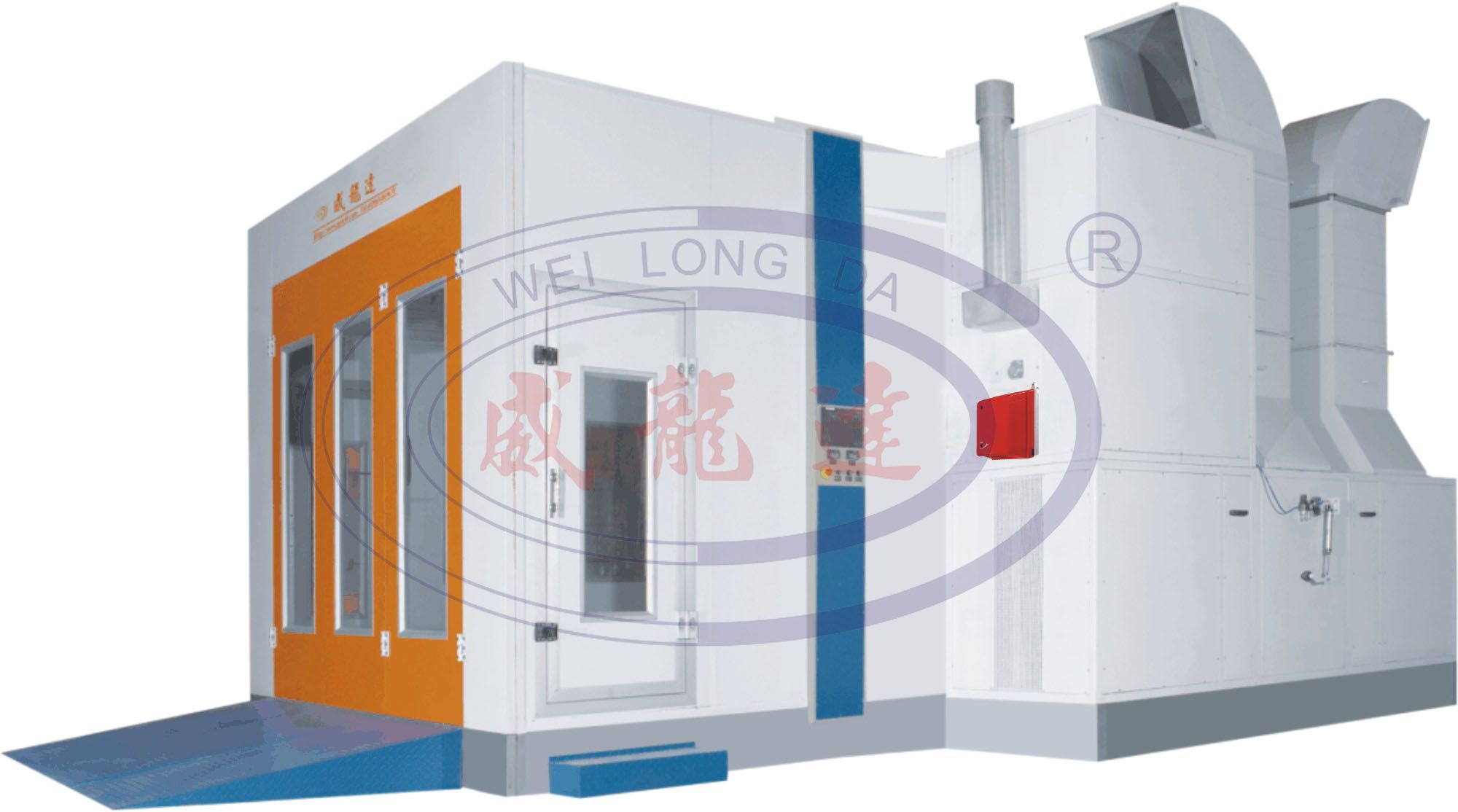 Luxury Water Based Paint Spray Booth WLD9200
