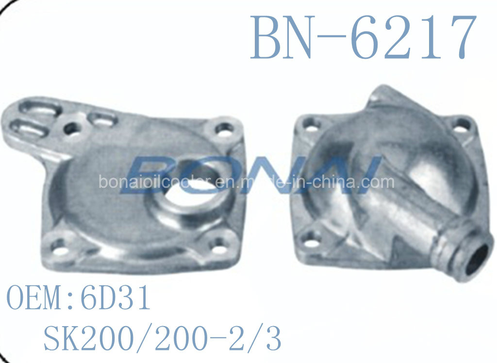 Mitsubishi Oil Cooler Cover's Accessory Side Cover 6D31 (OEM: 6D31, SK200/200-2/3)