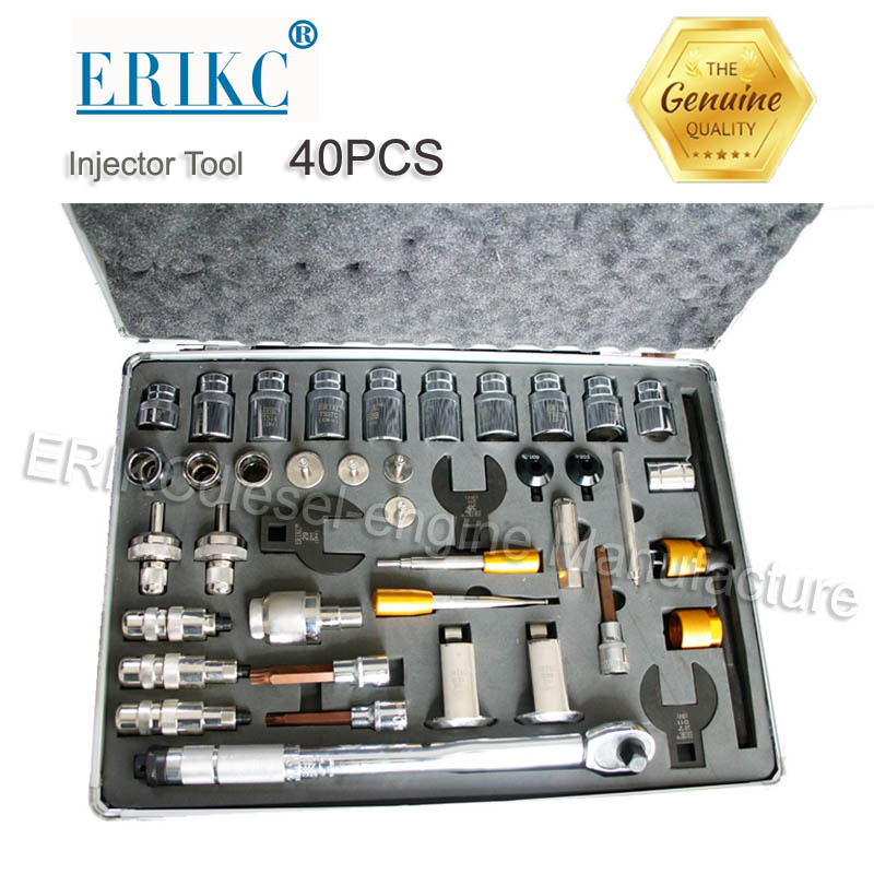 Erikc Bosch Denso Delphi 40PCS Diesel Fuel Injector Removal Tool (40 PCS INJECTOR REMOVAL TOOL) Diesel Injector Assemble Disassemble Tools