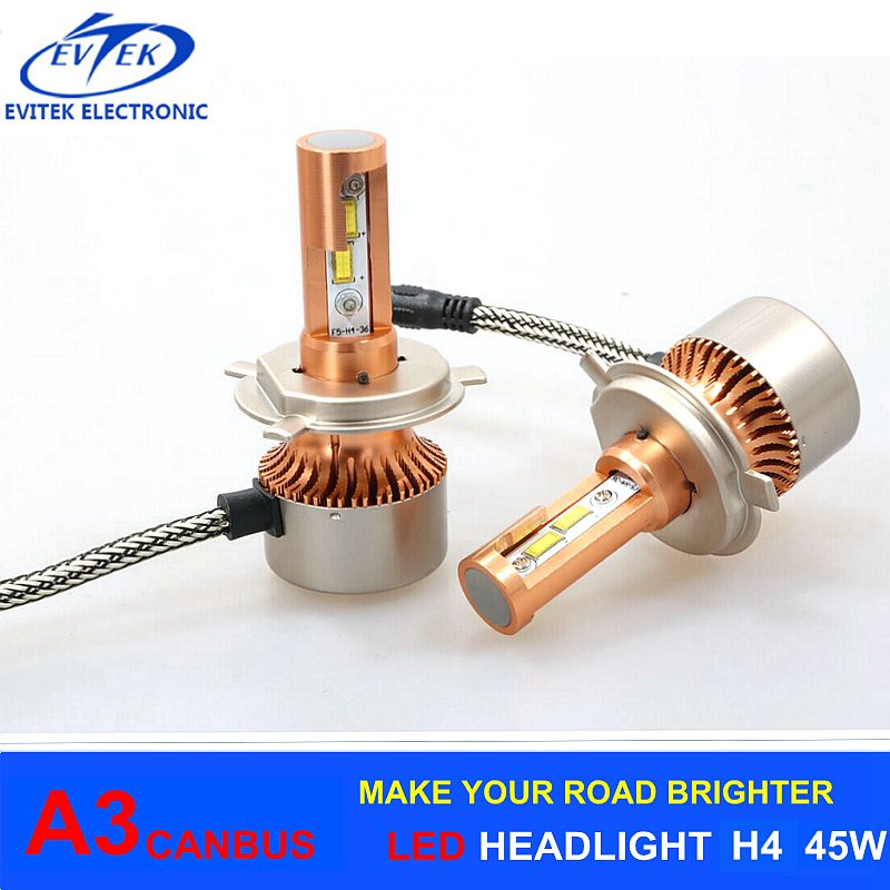 90W 12000lm A3 Car Light H4/9003 H1 H3 H7 H11 9005 9006 H13 LED Headlight Auto Headlight Kits