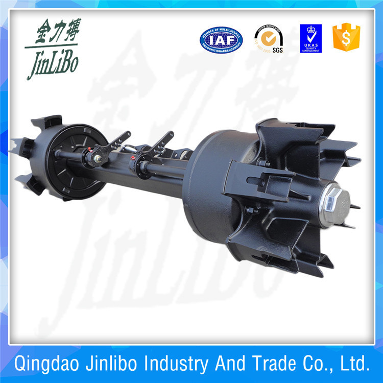 14t 16t Germany Trailer Axle Sales to Qtar