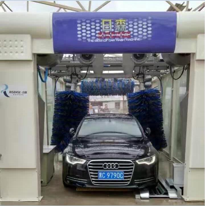 Fully Automatic Tunnel Car Wash Machine with Steam Line Car Washer