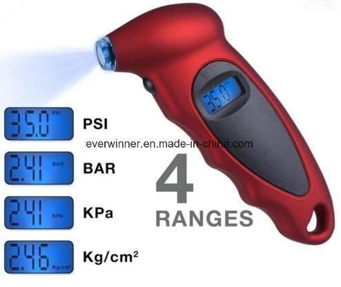 LCD Digital Tyre Air Pressure Gauge Tester Tool for Auto Motorcycle Car Van