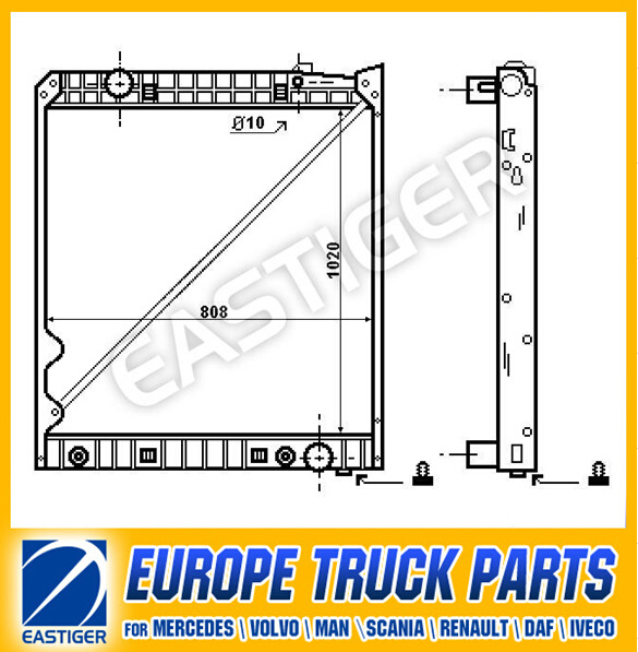 9425001203 Radiator for Mercedes Benz Actros Truck Parts