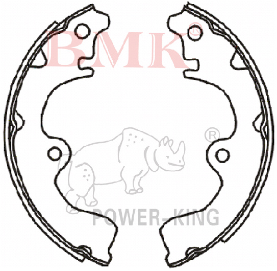 Good Price Brake Shoe (K2287) for Toyota