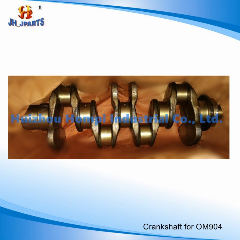 Engine Parts Forged Steel Truck Parts Crankshaft for Mercedes-Benz Om904