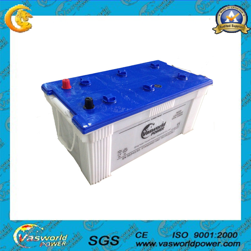 JIS Standard Dry Charged Car Lead Acid Battery 12V 220ah
