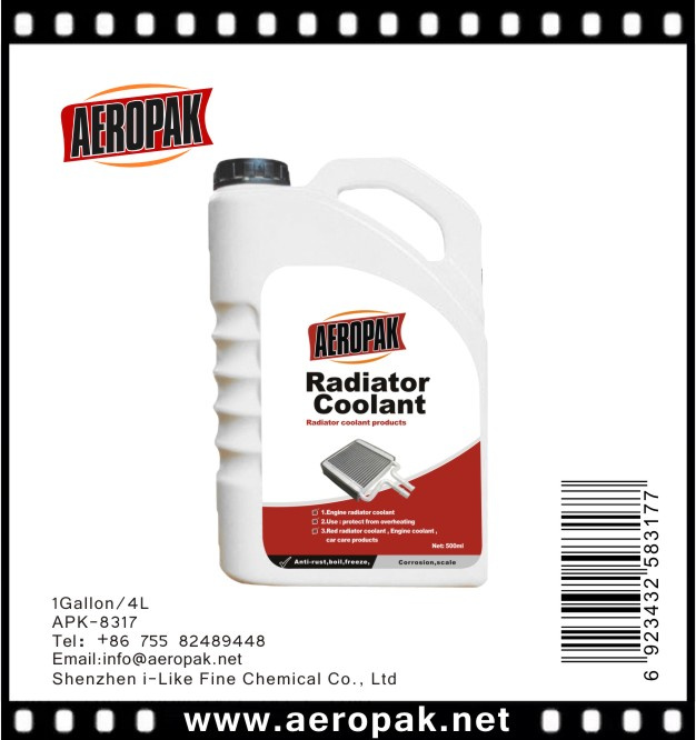 Car Care of Radiator Coolant