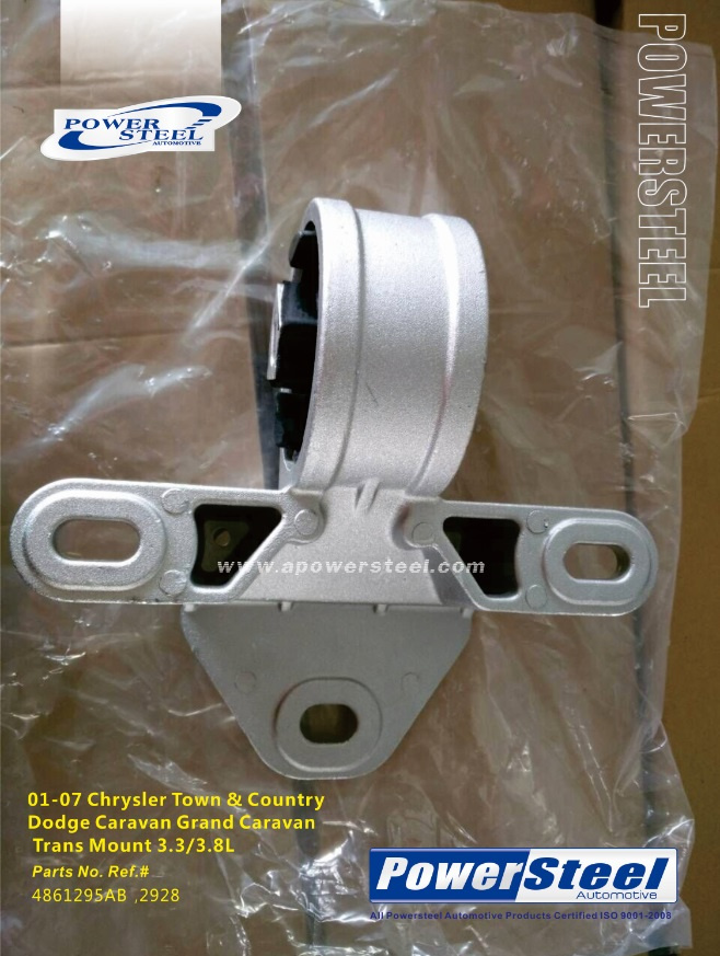 4861295ab, 2928 Powersteel - Engine Mount; Chrysler	Town & Country	2001-2007Chrysler	Voyager	2001-2003dodge	Caravan	1996-2007dodge	Grand Caravan	2001-2007