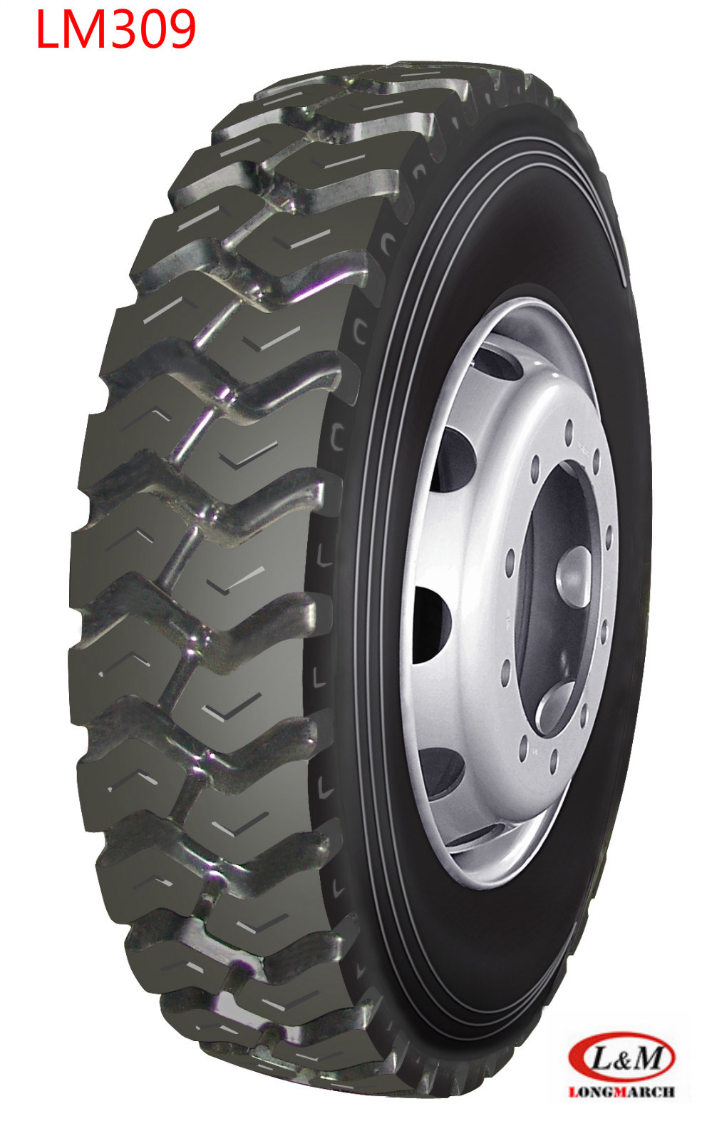 LONGMARCH All Position Low Speed Mining Radial Truck Tire (LM309)