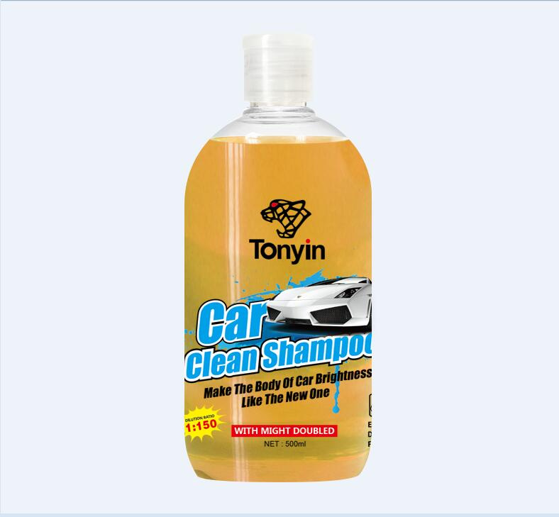 High Active Formula Shampoo for Car Cleaning Made of Carnauba