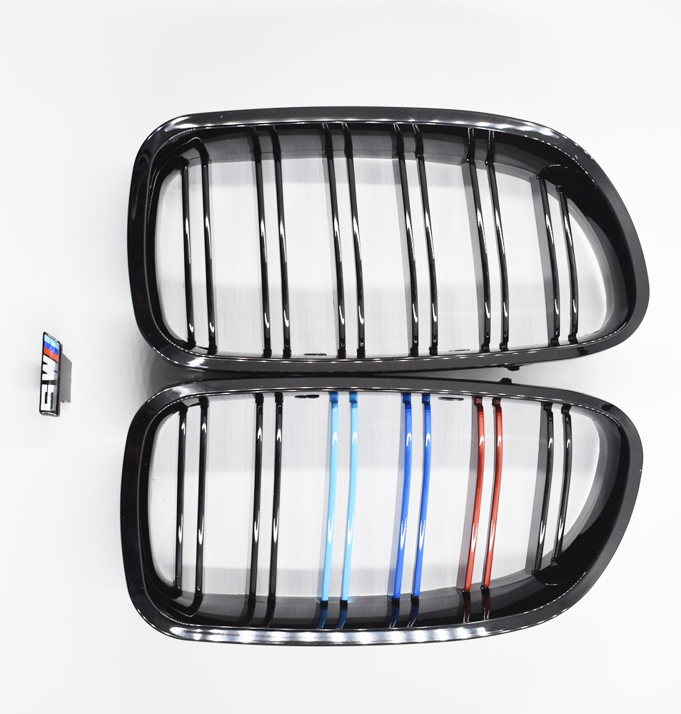 11-16 M5 M Look Gloss Black Color Front Grille for B MW F10 F11 528I 535I 550I