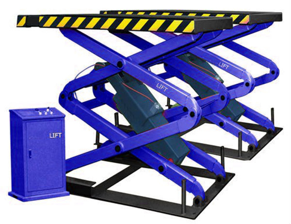 3.2ton Garage Lifting Equipment in-Ground Install Scissor Hoist