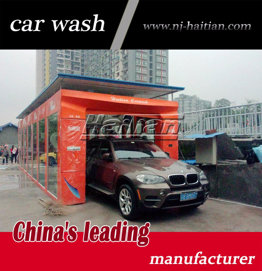 11 Brushes High Pressure Car Wash Equipment with Ce