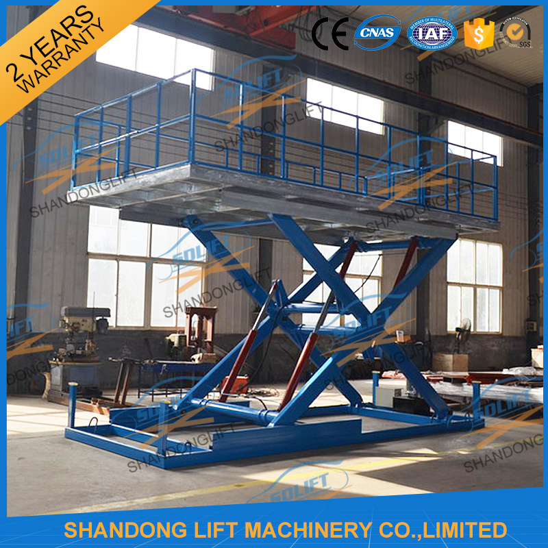 Portable Hydraulic Scissor Movable Car Scissor Lift with Ce