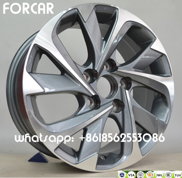 16*6.5j 5*100/114.3 for Toyota Spare Parts Alloy Wheels