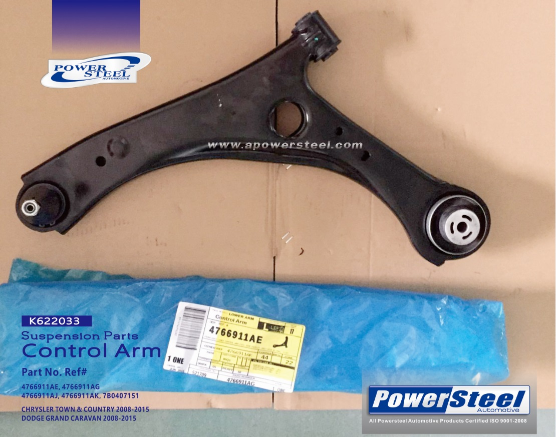 4766911ae, 4766911AG 4766911aj, 4766911ak, 7b0407151-K622033-Control Arm-Powersteel;