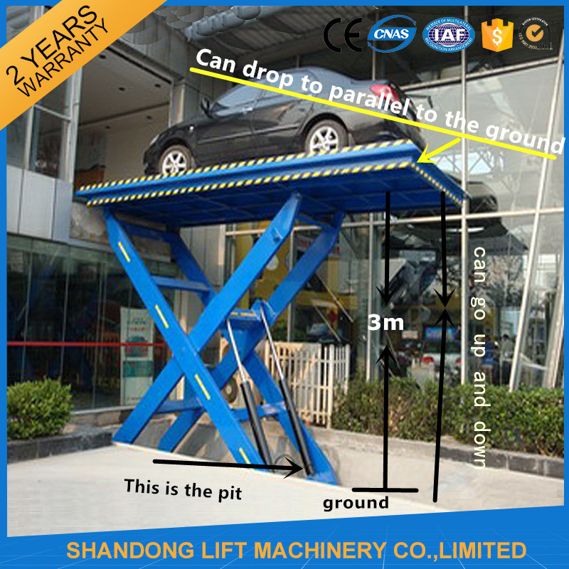 Scissor Car Elevator Lift Platform Home Elevator